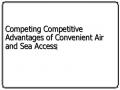 Competing Competitive Advantages of Convenient Air and Sea Access‌