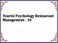 Tourist Psychology Restaurant Management - 10