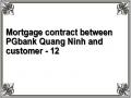 Mortgage contract between PGbank Quang Ninh and customer - 12