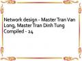 Network design - Master Tran Van Long, Master Tran Dinh Tung Compiled - 24