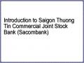 Introduction to Saigon Thuong Tin Commercial Joint Stock Bank (Sacombank)