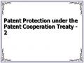Patent Protection under the Patent Cooperation Treaty - 2