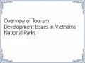 Overview of Tourism Development Issues in Vietnams National Parks