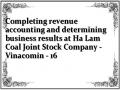 Completing revenue accounting and determining business results at Ha Lam Coal Joint Stock Company - Vinacomin - 16