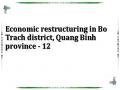 Economic restructuring in Bo Trach district, Quang Binh province - 12