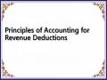 Principles of Accounting for Revenue Deductions