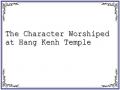 The Character Worshiped at Hang Kenh Temple