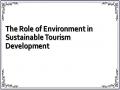 The Role of Environment in Sustainable Tourism Development