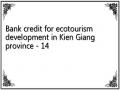 Bank credit for ecotourism development in Kien Giang province - 14