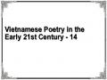 Vietnamese Poetry in the Early 21st Century - 14