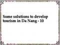 Some solutions to develop tourism in Da Nang - 10