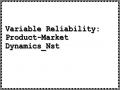 Variable Reliability: Product-Market Dynamics_Nst