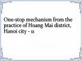 One-stop mechanism from the practice of Hoang Mai district, Hanoi city - 11
