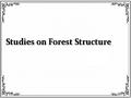 Studies on Forest Structure