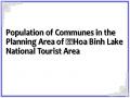 Population of Communes in the Planning Area of ​​Hoa Binh Lake National Tourist Area
