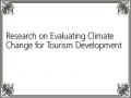 Research on Evaluating Climate Change for Tourism Development