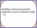 Buddhism and environmental protection issues in Vietnam today - 12