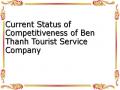 Current Status of Competitiveness of Ben Thanh Tourist Service Company