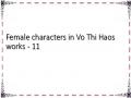 Female characters in Vo Thi Haos works - 11