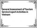 General Assessment of Tourism Service Export Activities in Vietnam