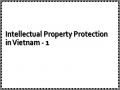 Intellectual Property Protection in Vietnam - 1