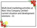 Multi-level marketing activities at Noni Vina Company Limited - current situation and development solutions - 11