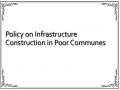 Policy on Infrastructure Construction in Poor Communes