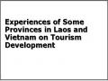 Experiences of Some Provinces in Laos and Vietnam on Tourism Development