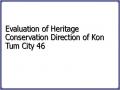 Evaluation of Heritage Conservation Direction of Kon Tum City 46
