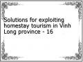 Solutions for exploiting homestay tourism in Vinh Long province - 16