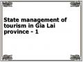 State management of tourism in Gia Lai province - 1