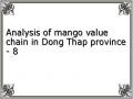 Analysis of mango value chain in Dong Thap province - 8