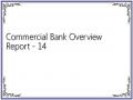 Commercial Bank Overview Report - 14