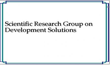 Scientific Research Group on Development Solutions