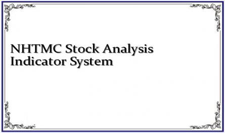 NHTMC Stock Analysis Indicator System