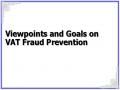 Viewpoints and Goals on VAT Fraud Prevention