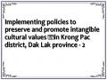 Implementing policies to preserve and promote intangible cultural values ​​in Krong Pac district, Dak Lak province - 2