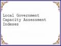 Local Government Capacity Assessment Indexes
