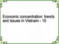 Economic concentration: trends and issues in Vietnam - 10