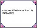 Investment Environment and Its Components