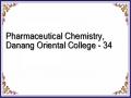 Pharmaceutical Chemistry, Danang Oriental College - 34