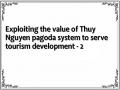 Exploiting the value of Thuy Nguyen pagoda system to serve tourism development - 2