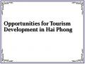 Opportunities for Tourism Development in Hai Phong