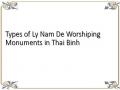 Types of Ly Nam De Worshiping Monuments in Thai Binh