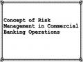 Concept of Risk Management in Commercial Banking Operations