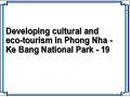 Developing cultural and eco-tourism in Phong Nha - Ke Bang National Park - 19