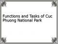 Functions and Tasks of Cuc Phuong National Park