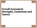 Overall Assessment (Strengths, Limitations and Causes)