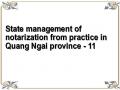 State management of notarization from practice in Quang Ngai province - 11