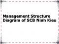 Management Structure Diagram of SCB Ninh Kieu